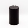 Стеариновая свеча, 10х6см, черная