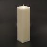 Stearīna svece, 10x5cm, balta