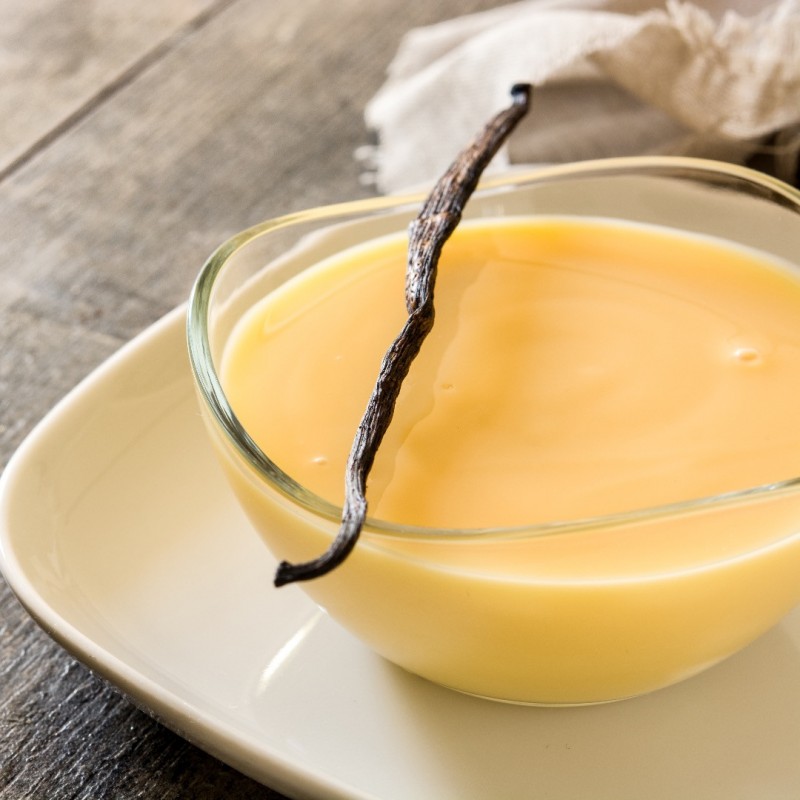 Vaniļas deserts, aromātiskā eļļa
