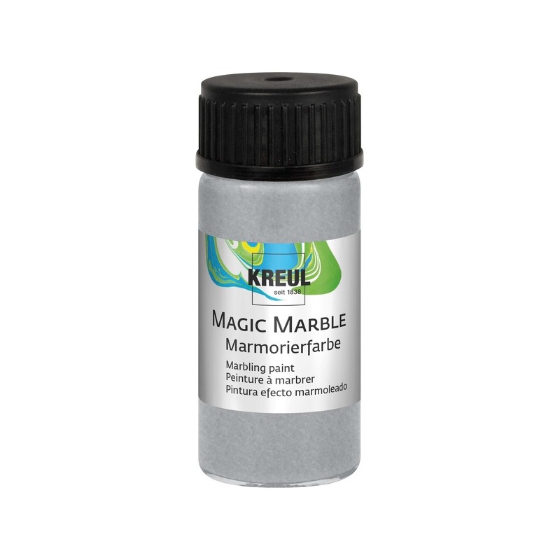 Sudraba, krāsa ar marmora efektu, 20ml