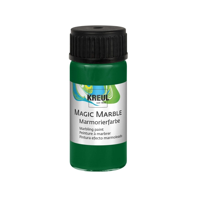 Zaļa, krāsa ar marmora efektu, 20ml