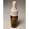 Vāciņš ar pipeti, DIN18, 10ml pudelei, balts