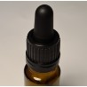 Vāciņš ar kontrolgredzenu un pipeti, DIN18, 10 ml pudelei, melns