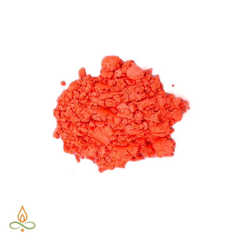 Oranža, ziepju un vannas bumbu krāsviela, mica