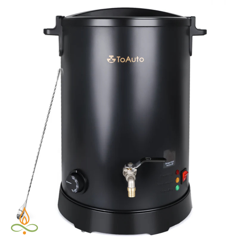 Vaska un ziepju kausējamais katls, 15L, 1100W ar apsildāmu krānu