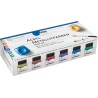 Akrila krāsu pamata komplekts, metālisks, 6 x 20 ml