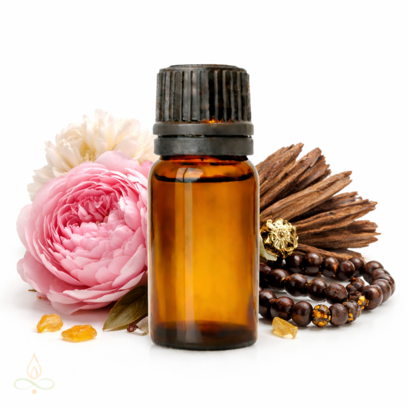 Samta peonija un agarkoks (oud), aromātiskā eļļa